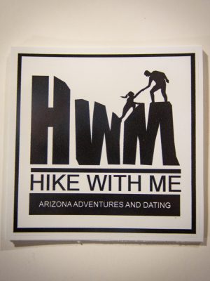 Hike With Me Logo Stickers (x5)