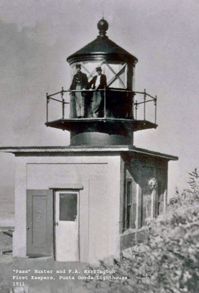 Punta Gorda Lighthouse Vintage Photo